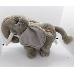 VTG Trendmasters Jumanji Elephant Plush Stuffed Animal 12 Inch Rare Vintage 1995